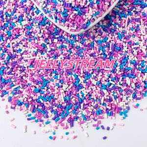 Bunte lange süße Ton Streu sel DIY Schleim liefert Simulation Candy Cake Dessert Zubehör Spielzeug - Product Image 2