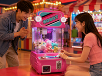 Mini machine à griffes robotisée de bureau, jeu d'arcade à prix pour centres commerciaux et parcs d'attractions