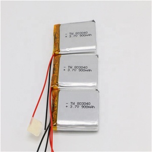 650mAh 802040 <span class=keywords><strong>3</strong></span>,7 V flat smallest graphene polymer lithium ion battery pack cell ion for Bluetooth headset with KC - Product Image 5