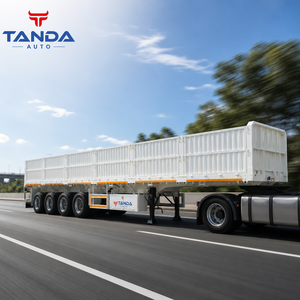 Semirremolque de Servicio Pesado de 4 Ejes y 60 Toneladas <span class=keywords><strong>con</strong></span> Ejes TANDA, Equipo de Descarga JOST y Válvula WABCO <span class=keywords><strong>para</strong></span> Transporte de Carga a Granel - Product Image 5