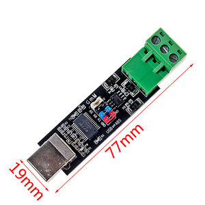 โมดูลแปลงสัญญาณ USB เป็น RS485 TTL พร้อมฟังก์ชันคู่และการป้องกันสำหรับการสื่อสารในอุตสาหกรรม - Product Image 2