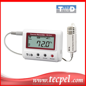 Registrador de Datos de Temperatura y Humedad TR-71nw 72nw 72nw-h Basado en LAN con Batería, Pantalla LCD, Resolución de 0.1C/1%RH, Certificado CE - Product Image 4