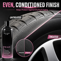 Brillant et protecteur pour pneus de voiture, noir profond brillant, protection UV, hydrofuge, anti-salissures, sans traces, marque privée OEM, vente en gros