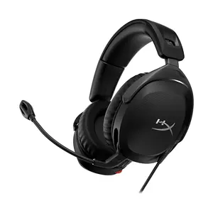 Headset Gaming HyperX Cloud Stinger 2, Headphone DTS Audio spasial ringan Over-Ear Headset Gaming earphone hyperx