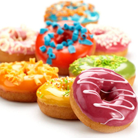 Panci pemanggang donat 12 lubang, pengukur berat, cetakan kue, panci donat, dan panci Bagel, loyang memanggang kue