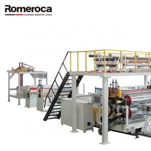 Machine d'extrusion d'intérieur Romeroca Vinyle Bois Cliquez LVT Vinyle Revêtement de sol Ligne de <span class=keywords><strong>production</strong></span> - Product Image 3