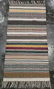 Tapis d'intérieur modernes faits à la main en coton tissé de haute qualité, écologiques, antidérapants, lavables, avec des motifs personnalisés - Product Image 5