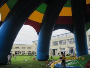 Carpas de pulpo de cubo inflables grandes personalizadas para acampar o eventos a la <span class=keywords><strong>venta</strong></span>/Carpa de fiesta inflable de 30m (98 pies) de diámetro <span class=keywords><strong>Venta</strong></span> caliente - Product Image 5