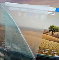 Plaque en polycarbonate transparente, protégée contre les UV, plaque en plastique PC solide pour la décoration de bâtiments