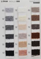 Polyester-Wolle-Nylon-PBT-Mischgarn
