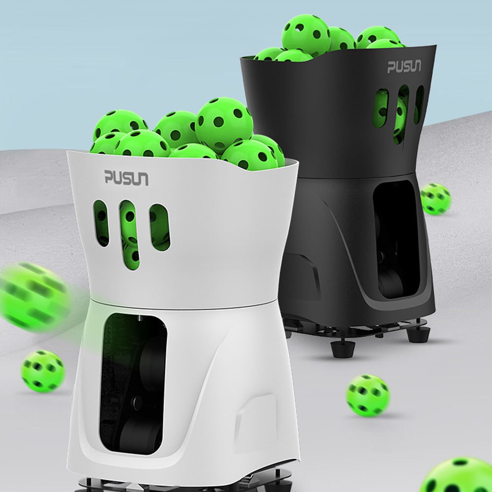 Mini Pro Intelligent Automatic Pickleball Serving Machine so Cute Remote Control Equipment for Tennis Training Practice