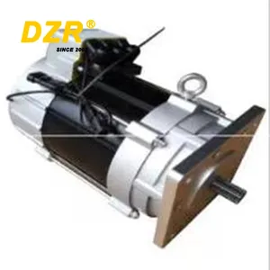 Motor Rated Power 10 Kw Water-cooled Permanent Magnet Synchronous Electric Car Motor