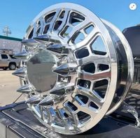 Jantes forgées personnalisées polies 8/10 trous 22 24 26 28 30 pouces 8x200 8x210 10x225 8x165.1 8x6.5 Jantes robustes pour Ford Ram