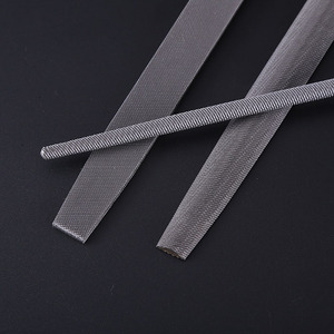 3PCS Professional Steel <strong>File</strong> Set 6/8/10 Inch High Carbon Steel Flat Round Half Round <strong>Hand</strong> <strong>Files</strong> for Metalworking Grinding - Product Image 2