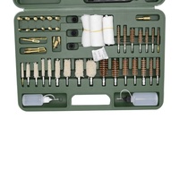 Kit de nettoyage amélioré Brosse en cuivre et pointe de lance 62 en 1 Brosse de nettoyage avec étui portable