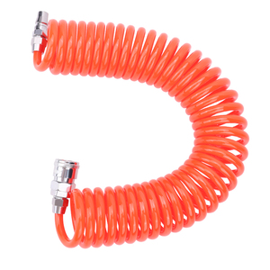 Tube à ressort rétractable en PU 8-12KG/cm2, tube à air en polyuréthane, adapté aux raccords pneumatiques multinationaux, en stock - Product Image 2