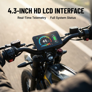 Batteria al Litio 60V 40Ah per Moto Elettrica Fuoristrada 6000W, Velocità Massima 74 km/h, <span class=keywords><strong>E</strong></span>-Dirt Bike, <span class=keywords><strong>E</strong></span>-Moto da Cross - Spedizione da Magazzino USA - Product Image 5