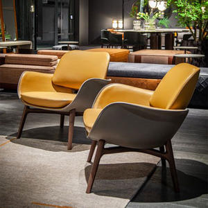 Silla de Oficina de Diseño Nórdico en Cuero, Cómoda para Adultos - Product Image 3