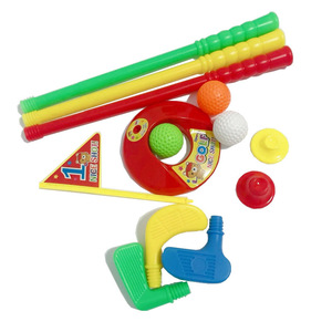Ensemble de clubs de golf éducatifs pour enfants en plastique PC, 0-24 mois, jouets de sport pour bébés, activités parent-enfant en plein air - Product Image 2