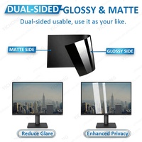 Pelindung Layar Komputer Anti Spy Glare Blue Light Privacy Filter Berkualitas Tinggi 24 Inch 16:10 untuk ASUS