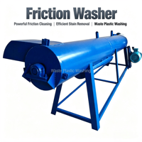 Laveuse à friction haute vitesse pour machine à laver le plastique, destinée aux lignes de lavage de recyclage plastique
