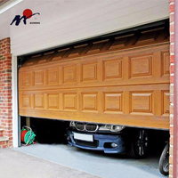 Porte de garage sectionnelle isolante à levage facile en promotion pour la maison