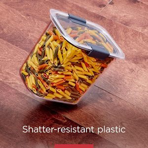 Household Bpa-Free Airtight Clear Plastic Stackable <b>Kitchen</b> Organizer Cereal <b>Storage</b> Container Dry Food Box Jar with Lids - Product Image 3