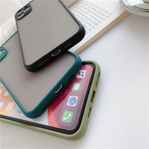 กล้องป้องกันกันชนโทรศัพท์สำหรับ<span class=keywords><strong>iPhone</strong></span> 11 Pro Max XR <span class=keywords><strong>XS</strong></span> Max X 8 7 Plus Matte Clear hrad PCปกหลัง - Product Image 6