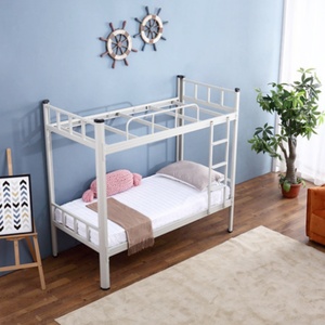 Cama Litera Doble de Acero Económica, Convertible y Extensible, para Hotel, Apartamento, Diseño Moderno para Dormitorio, Sirve como Sofá Cama - Product Image 2