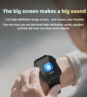 Pulsera Inteligente de Monitoreo Remoto para Ancianos, Reloj de Emergencia para Pacientes con Alzheimer y Demencia, Rastreador GPS y Teléfono de Emergencia SOS
