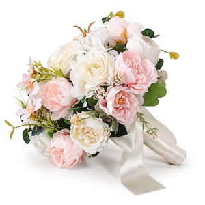 Flores Artificiales de Alta Calidad para Decoración de Bodas, Ramo de Novia, Flores Artificiales de Lujo para Novias - Product Image 5
