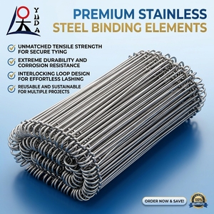 Attaches robustes en fil galvanisé, faciles à installer, <span class=keywords><strong>pour</strong></span> clôtures et grillages de construction - Product Image 1