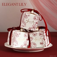 Boîte en carton personnalisée pour cadeaux de mariage avec impression du nom et de la date, boîte à dragées plate en carton avec les noms des mariés