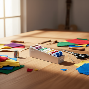 ด้ายเย็บผ้าอิลัน 16 เส้น 1.5 มม. 8 ม. คละสี ชุด 32 ชิ้น - Product Image 3