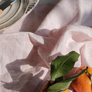 Tuyệt vời kết cấu sâu HEM miered góc tinh khiết pháp lanh Khăn ăn - Product Image 1