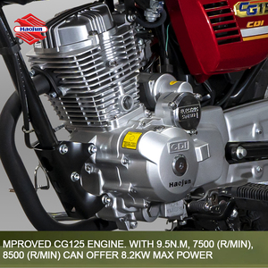 Moto vintage Haojun 125 cc - Product Image 3