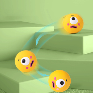 Yeni Sınır Ötesi Evcil Hayvan Karikatür Büyük Gözlü Köpek Ses Çıkaran Lateks Isırmaya Dayanıklı Diş Kaşıma Oyuncağı Fabrika Satışı - Product Image 2