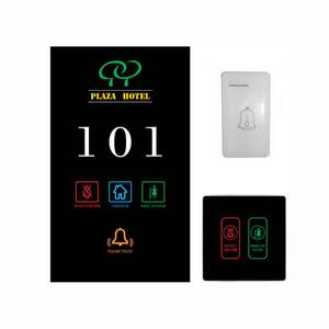 Hotel Intelligente Tocco di Campanello DND Interruttore Della Porta Elettrica Campana Carillon LED - Product Image 4