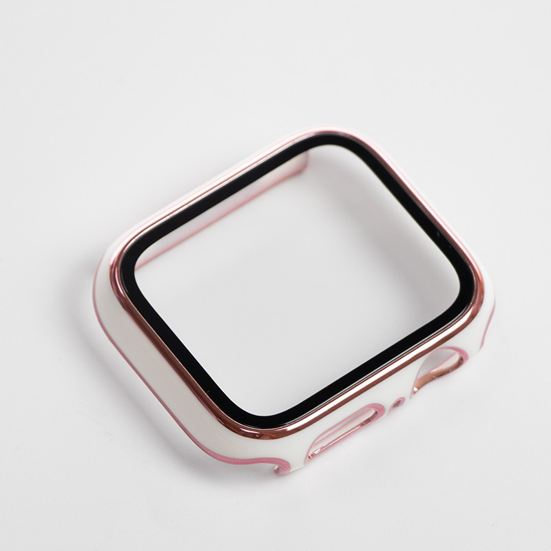 Blanco + oro rosa