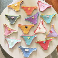 Marque-page en crochet en forme de sous-vêtement, fait main, tricoté, accessoires fantaisie amusants, cadeau personnalisé pour les amateurs de livres