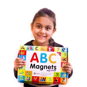 Juguete Educativo, 26 Letras del Alfabeto Mayúsculas, Imanes de Espuma con Letras del Abecedario - Product Image 3