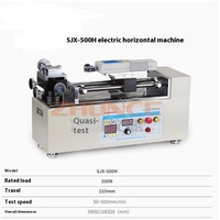 SJH-500 dinamometer tekan tarik Horizontal elektrik, 220V sumber elektronik untuk penyisipan ekstraksi stasiun peralatan uji kekuatan
