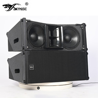 Système audio professionnel KING 910 Dual 10 pouces, enceinte Line Array amplifiée pour spectacle sur scène, événement en plein air