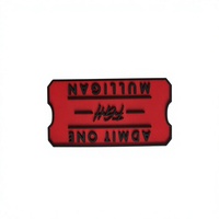 Écussons en caoutchouc PVC souple 3D personnalisés avec logo en relief, couleur personnalisée, à crochets et boucles, lavables, pour jeans, chapeaux, sacs à dos, vêtements