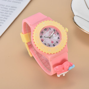 <span class=keywords><strong>Montre</strong></span>-bracelet tendance pour enfants, filles et garçons, <span class=keywords><strong>montre</strong></span> pour enfants mignonne avec dessin animé, design <span class=keywords><strong>Melody</strong></span> Cinnamoroll, <span class=keywords><strong>montre</strong></span> ronde en silicone souple avec dessin animé - Product Image 1