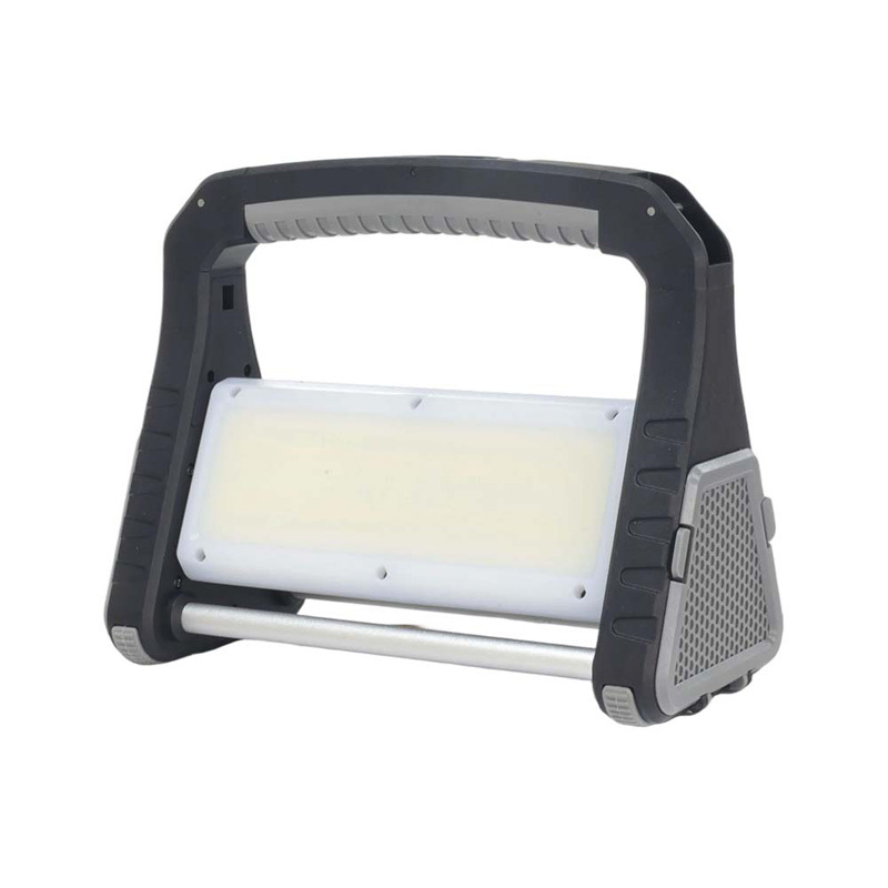 Durable Portable LED Work Light: Rechargeable, Handle-Equipped & High-Brightness Flood Lamp for Job Sites & Emergencies