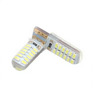 หลอดไฟ T10 4014 Canbus Flash 24smd 6000K อลูมิเนียมเกรดอากาศยาน IP68 กันน้ำ 500LM ใช้ได้กับรถยนต์ทั่วไป 12V ใหม่ รับประกัน 1 ปี - Product Image 4