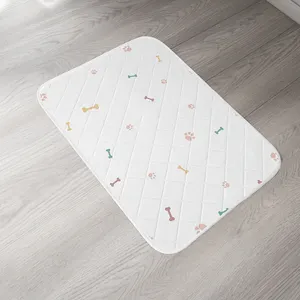 Pad riutilizzabile puppy pee pad ad assorbimento rapido cuscinetti per l'addestramento della toilette per cani da compagnia per cani