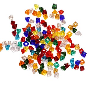 Irregular Glass Triangular <b>Crystal</b> <b>Beads</b> 4/6mm Loose <b>Beads</b> For Bracelet Making Handmade DIY Jewelry Accessories Wholesale - Product Image 5