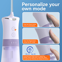 SEAGO SG-8026 Nouveau Hydropulseur Dentaire Rechargeable Type-C 4 Modes, Capacité 260 ml, pour Soins Bucco-Dentaires (Vente en Gros)